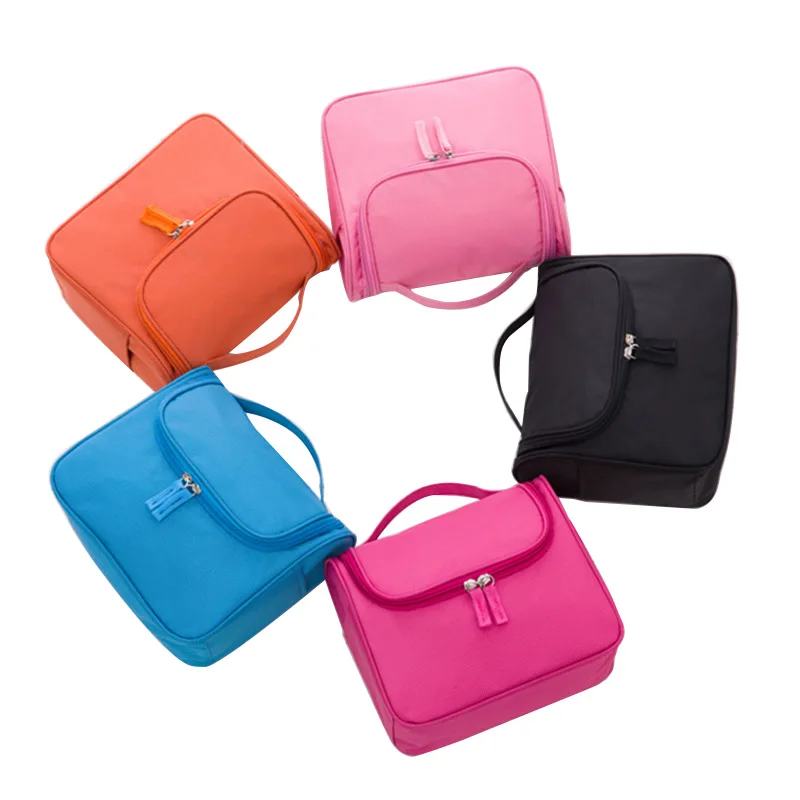 

1Pcs Cosmetic Bag Handbag Waterproof Wash Bag Travel Toiletry Case Portable Cosmetic Makeup Bag Beauty Case Wash Pouch