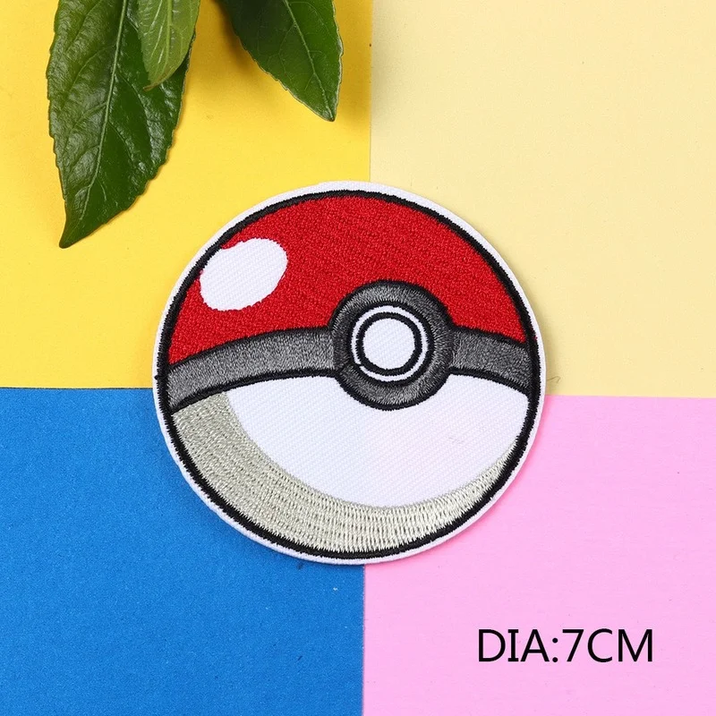 Нашивки с покемонами пикачу Чаризард булбазавр Эш Кетчум глажка горячая