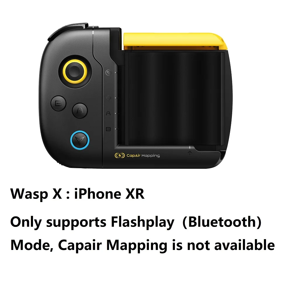 Flydigi WASP N/X подключи и играй без Bluetooth и приложения для IOS только половина руки половина сенсорного контроллера pubg мобильный портативный геймпад - Цвет: Wasp X (iPhone XR)