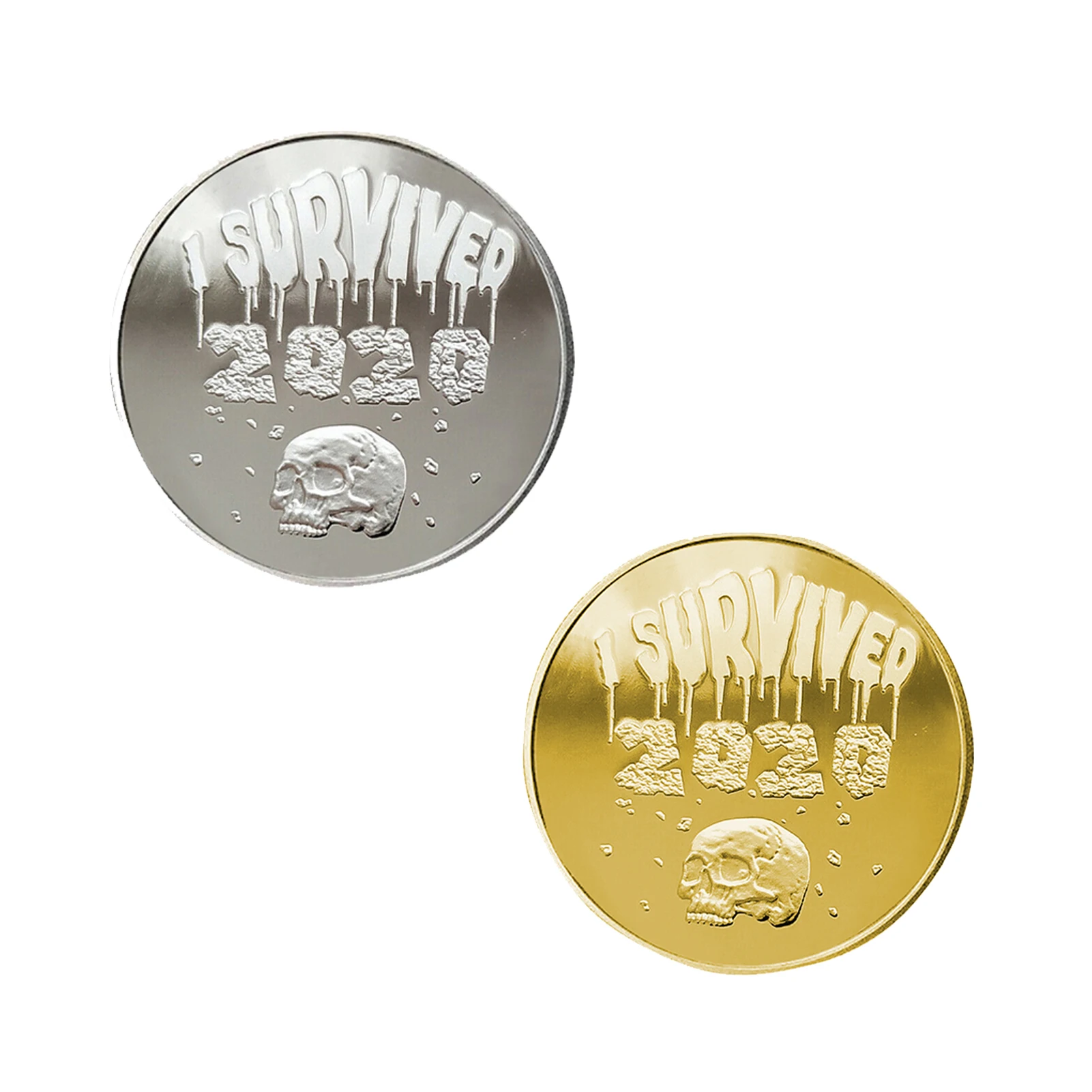 

Lucky Commemorative Coin I Survived 2020 Giftable Collectible Coins Special Souvenir Gift For Friends