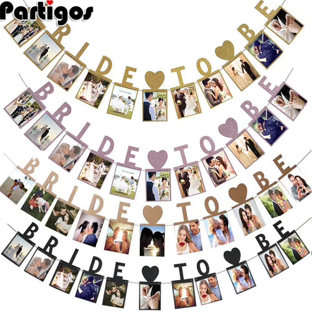 Фотобумага свадебное украшение невесты гирлянда для баннеры девичника