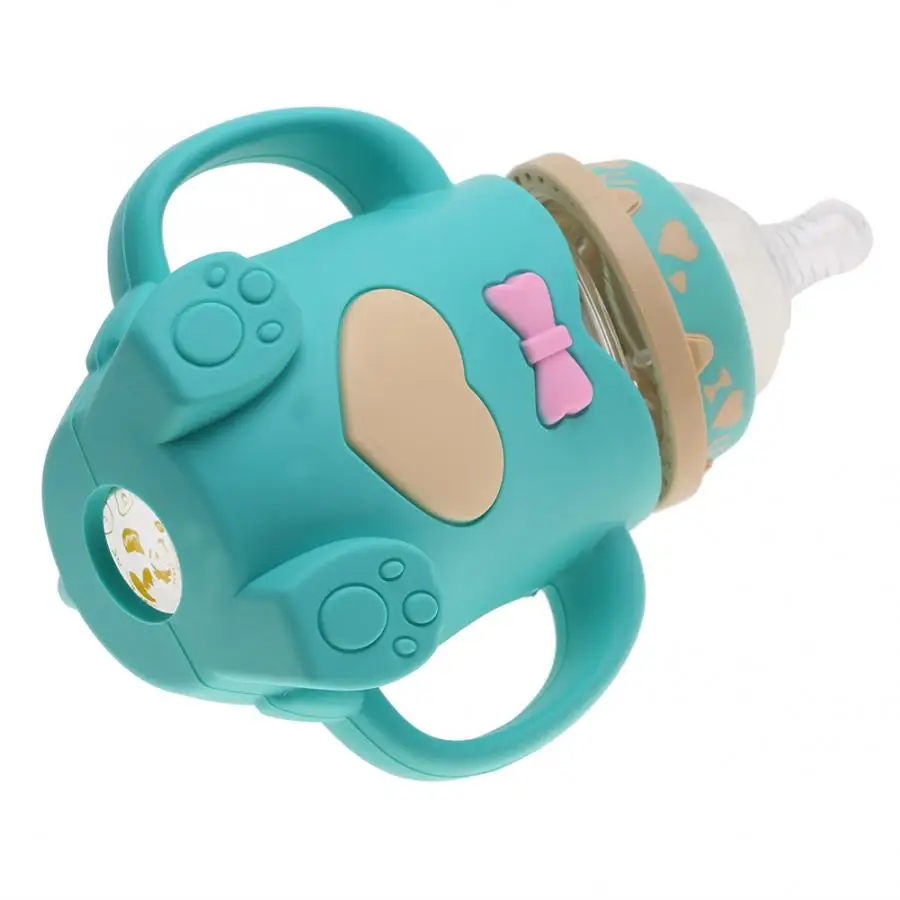 Портативная силиконовая бутылочка для кормления грудным молоком безопасный не