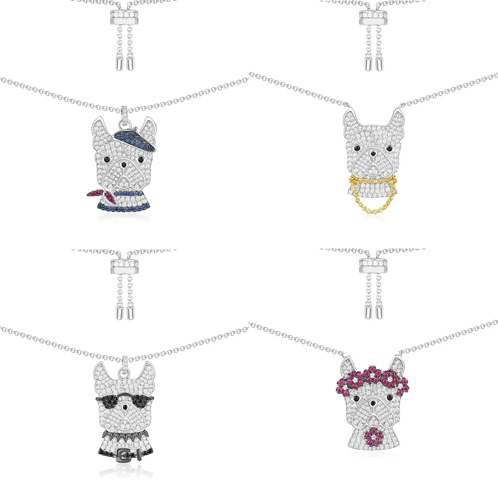 2019 циркония оригинальный 1: 1 Премиум модные щенок ожерелье будет отличным