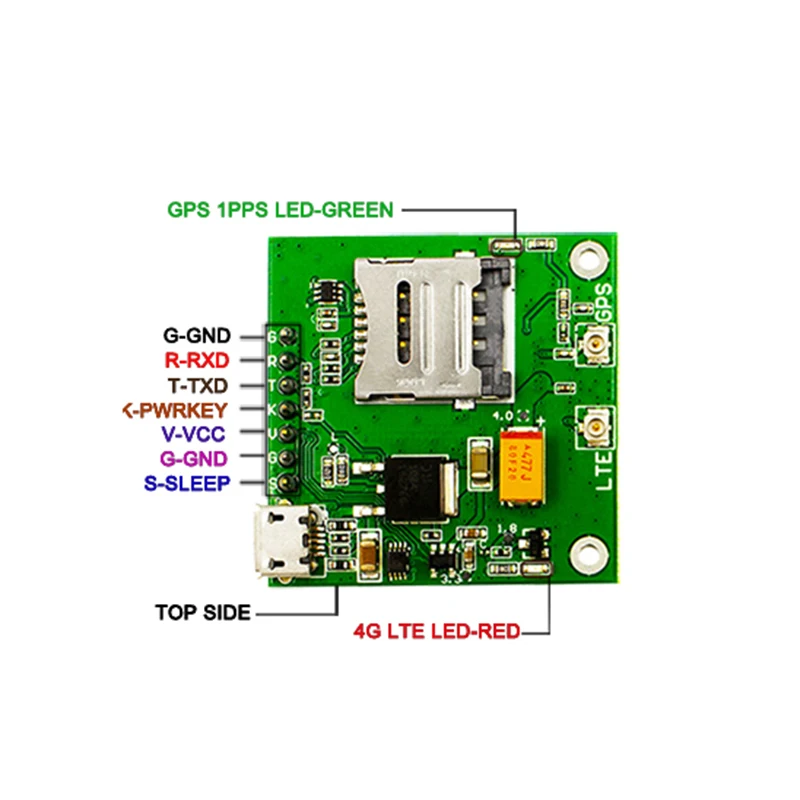 New&Original SIM7070G development board 7070G LTE CAT.M(eMTC)&NB-IoT&GSM wireless Testing |