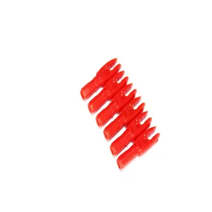 12 шт. стрел nock ID мм od 7 мм Внутренний Nock Сделай Сам стрела вал для блочного Лука стрельба из лука