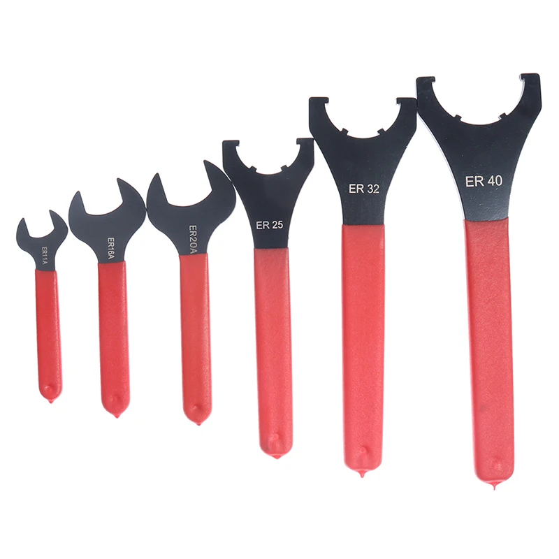 

1Pc High-carbon Steel ER11A ER16A ER20A ER25 ER32 ER40 Wrench Spanner Tool For Collet Chuck Holder CNC Milling Machine Cutter