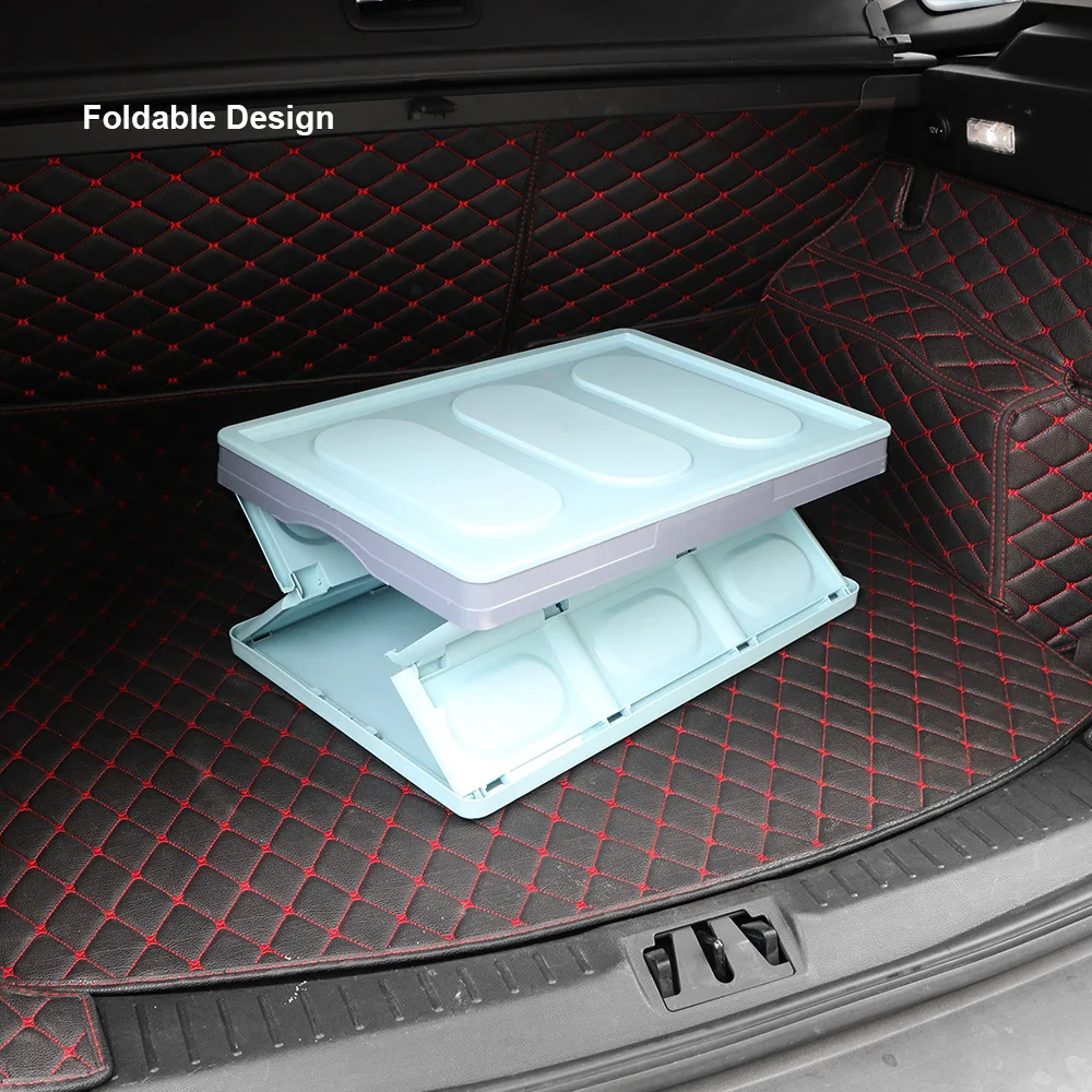 50L 30L автомобильный ящик для хранения багажник Организатор аккуратные чехол при