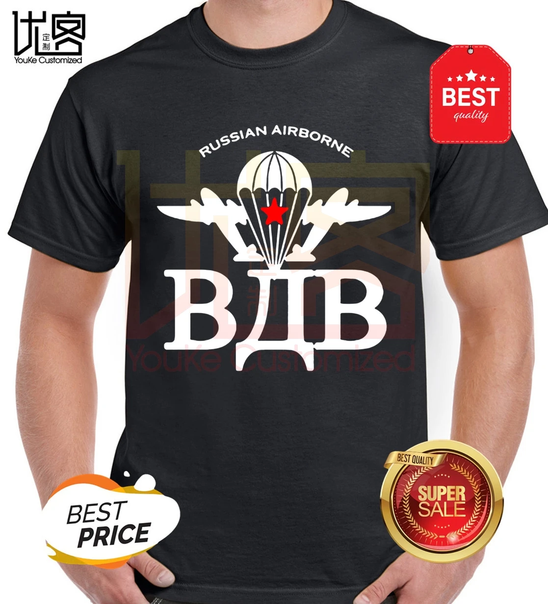 Футболка мужская летняя с круглым вырезом модная тенниска из хлопка крутая майка