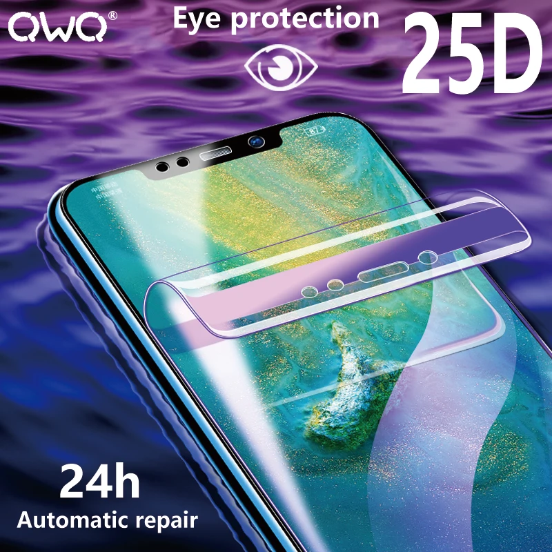 25D Curved Hydrogel Film For Huawei P20 Pro P30 Lite Screen Protector For Huawei P Smart Mate 10 20 Pro Lite Film Not Glass