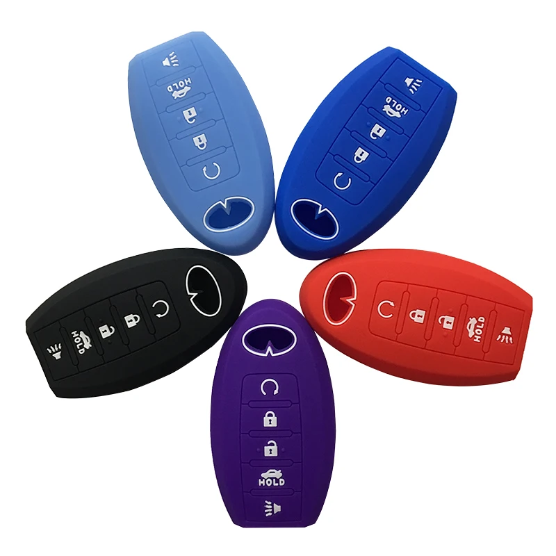 

QX50 Key Cover for Infiniti QX50 G37 Sedan QX80 QX70 EX25 ESQ Q70 FX37 QX56 Car Key Case Protection Funda Llave for Infiniti Fob