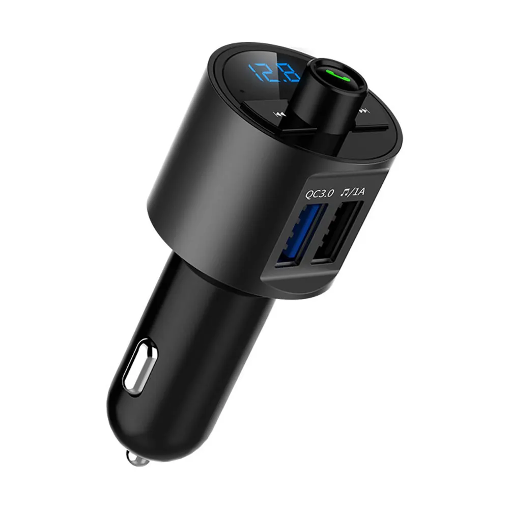 

FM Transmitter FM Adapter Portable Car FM Transmitter Music AUX Stereo Bluetooth Receiver USB Charger Universal