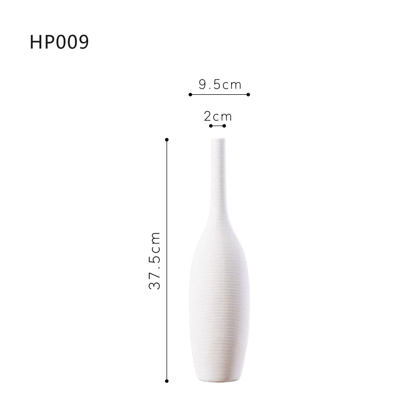 

Ins Light Luxury Nordic Ceramic Vase Home Decorations Dining Table Dried Flower Flower Arrangement Hydroponic Crafts Decoration