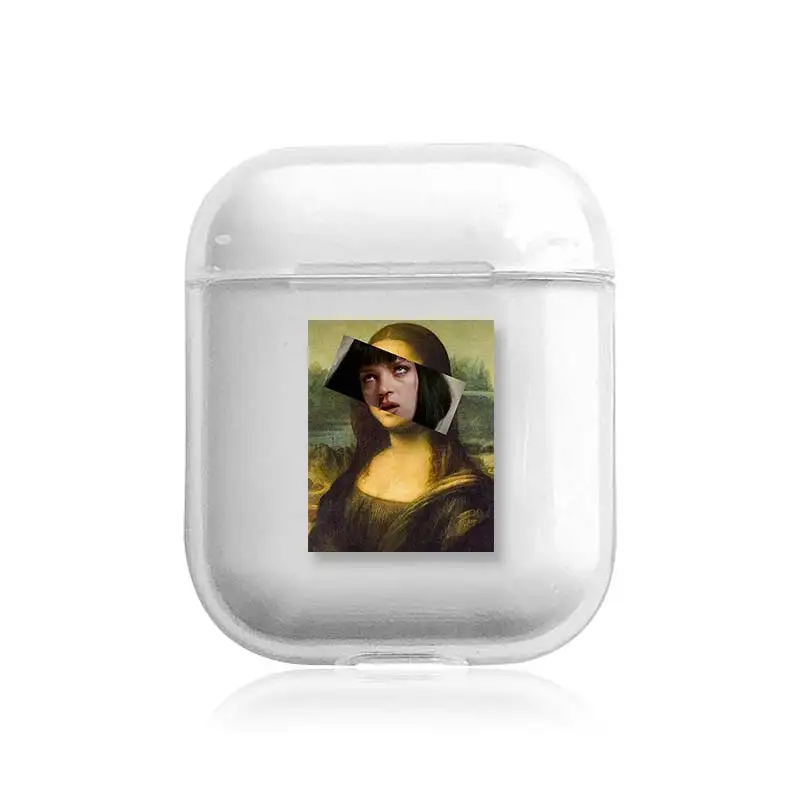 Милый чехол для Apple airpods со смешными героями из мультфильмов статуи искусство Беспроводной Bluetooth наушники чехол для переноски 1/2 Мягкий защитный чехол s - Цвет: pods102