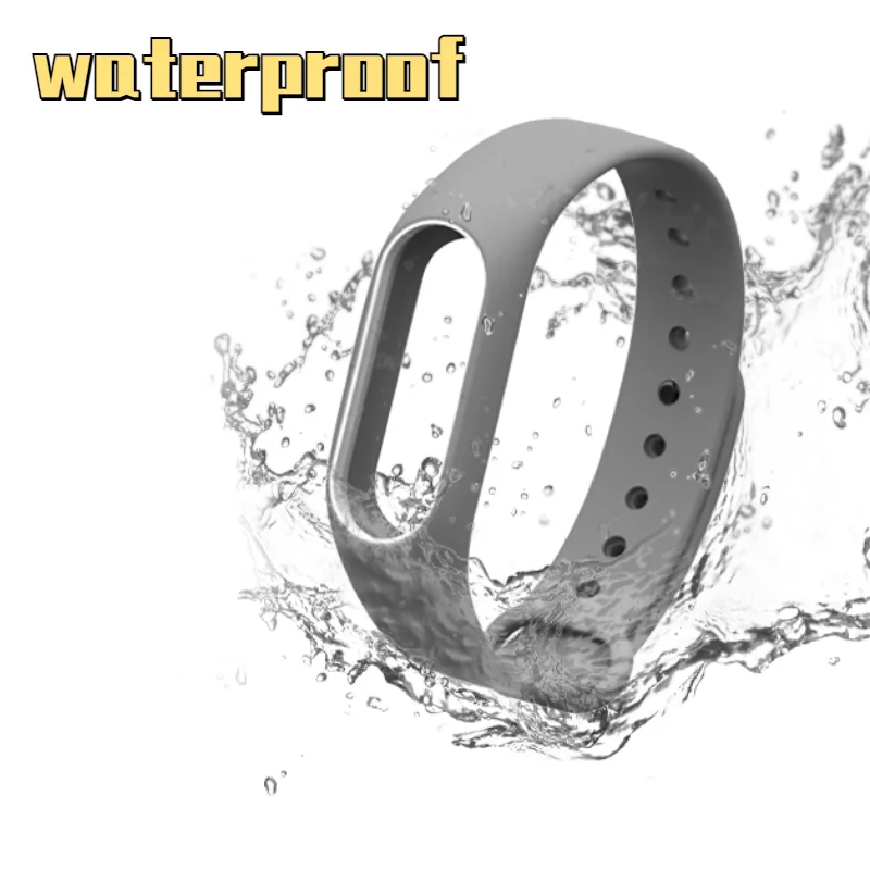 Силиконовый ремешок для Xiaomi Mi Band 2 цветной браслет умного браслета аксессуары |