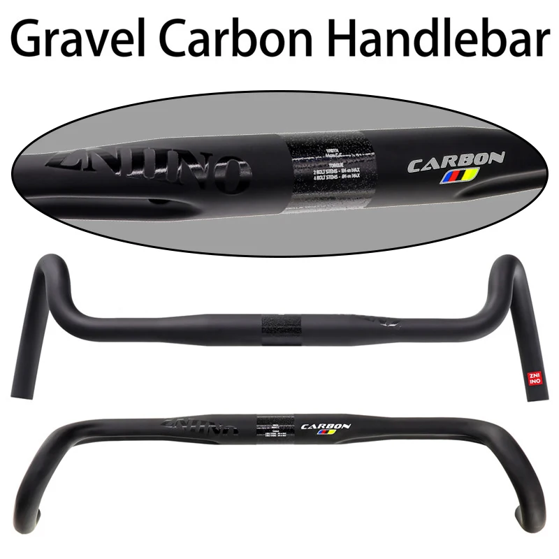 Большой руль из углеродного волокна для езды по пересеченной местности 400/420 / 440