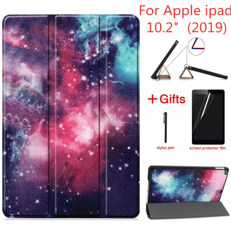 Чехол для нового iPad 10 2 2019 7 го поколения чехол с магнитной откидной подставкой из