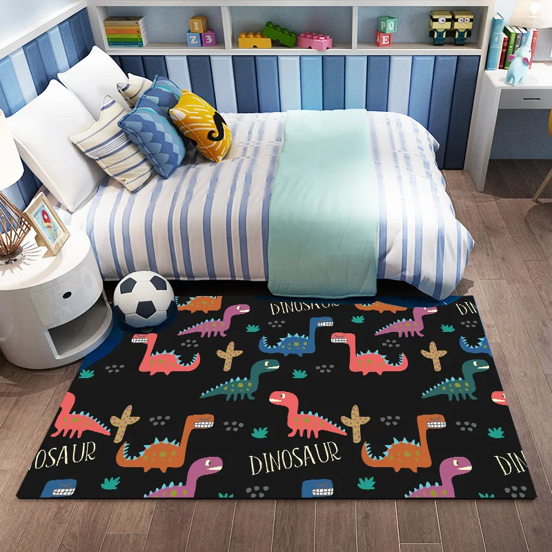 

Bedroom Cartoon Carpet New Home Baby Crawling Mat Creative Children's Room Cartoon Carpet Bedroom Decor Home Rugs for Bedroom