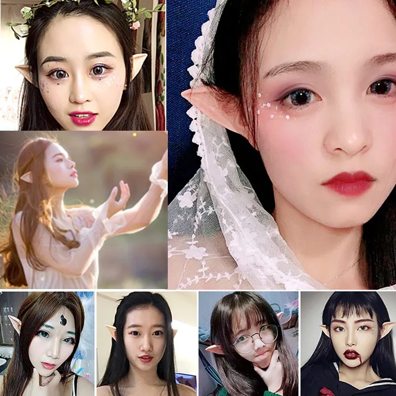 Новинка 2 шт. накладные мягкие заостренные уши эльфа сказочный костюм ангела