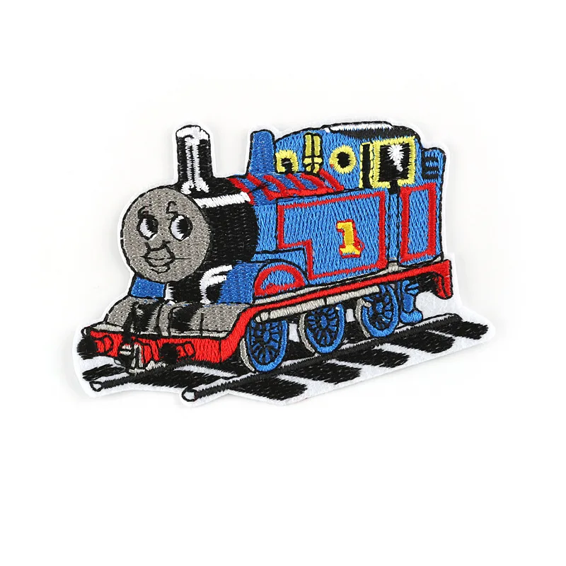 Малыш Дети Любимый аниме мультфильм Поезд патч личности вышитые ткани DIY