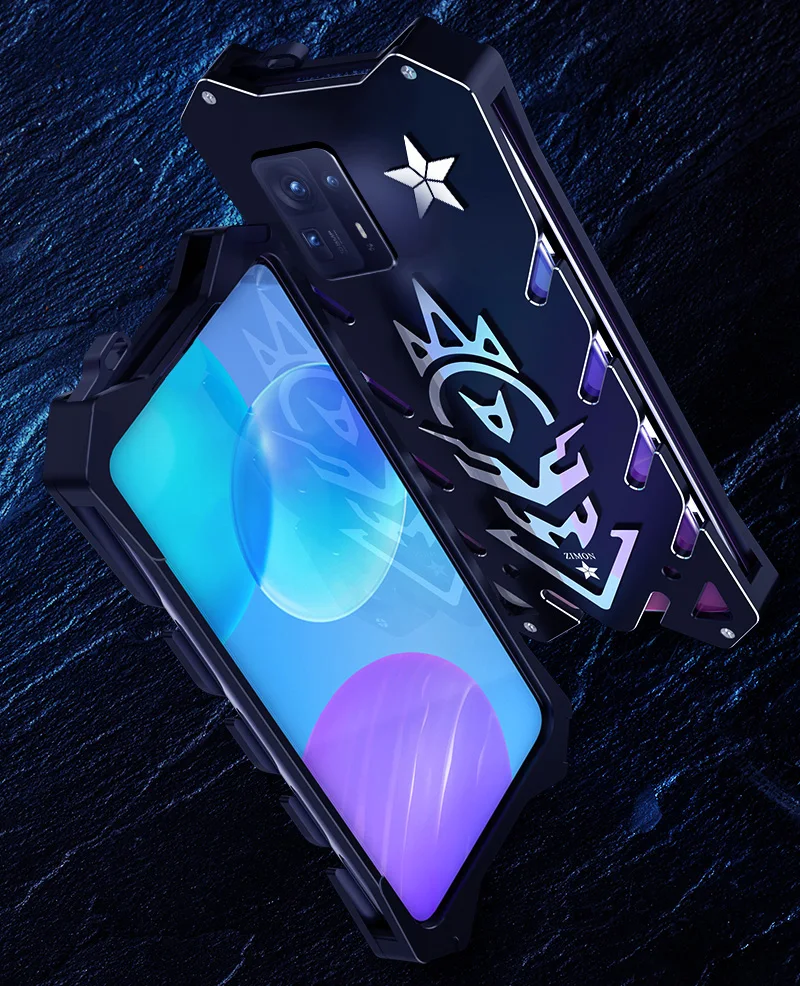 Алюминиевый армированный чехол Thor для Xiaomi Mi Mix 4 CC9 Pro CC9e защитный телефона