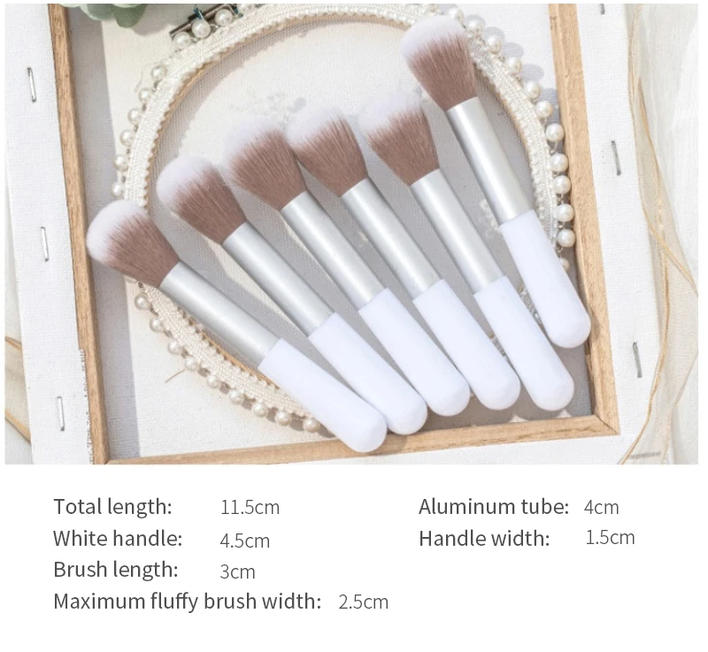 Профессиональная Кисть для макияжа румяна Рассыпчатая кисть пудры глаз