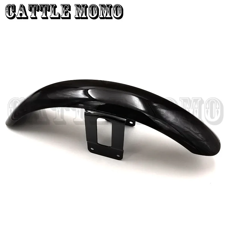 

Motorcycle Front Fender Mudguard Cover Gloss Black ABS Plastic Fits For Harley Sportster Iron 883 Super Low XL883L 2004-2016