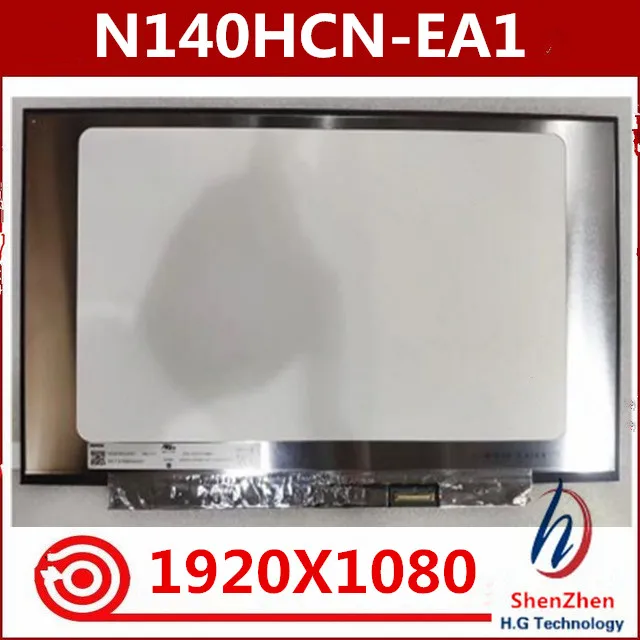 

Original For INNOLUX 14'' Matte Screen Display Panel Matrix On-Cell Touch N140HCN-EA1 IPS 45%NTSC FHD 1920x1080 eDP