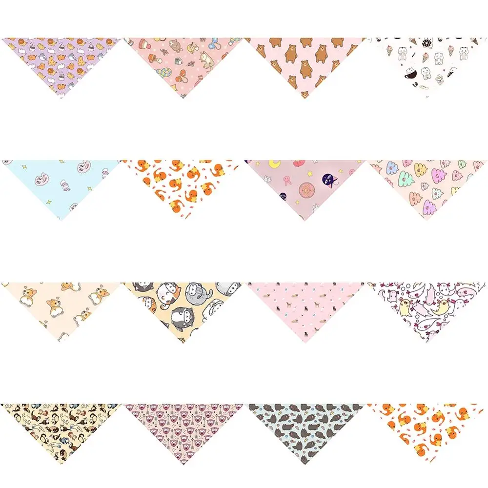 Бандана для домашних животных воротник платок треугольный шарф шеи слюнявчик