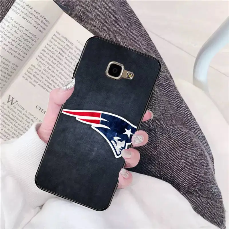 

LJHYDFCNB New England Patriots Phone Case For Samsung A 9 10 20 30 40 M20 S 30 31 J5(2015) J5prime 6 7 Plus