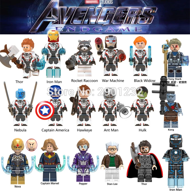 Капитан Марвел Мстители эндшпиль танос Человек паук антман Тор Железный человек