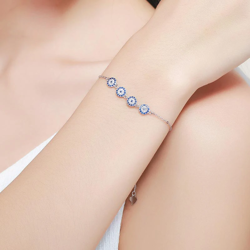 Женский браслет из серебра 2019 пробы с фианитами|Кольца| |