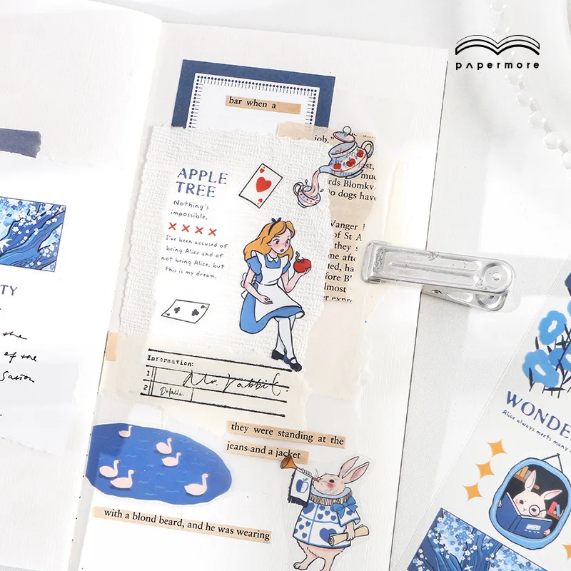 4 вида ПЭТ ленты сказка Мировая Серия наклейки для ежедневника Белоснежка