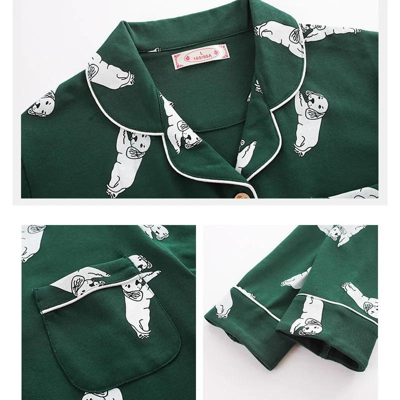 Пижамы женские домашние костюмы из семи частей можно носить Вне с длинными