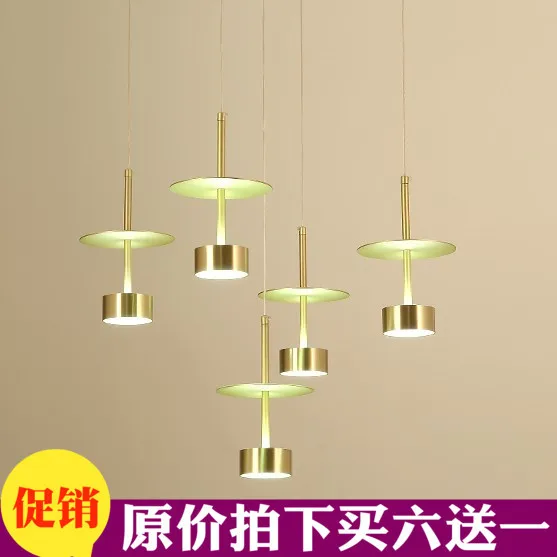 Европейский латунный светильник Роскошная лампа для спальни Современная