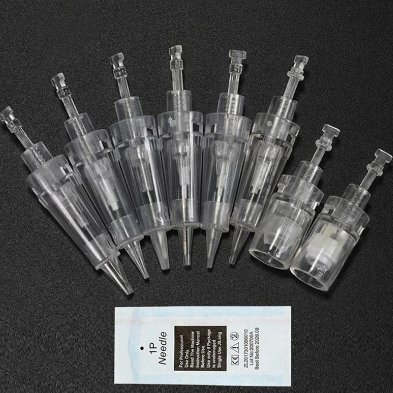 

Tattoo Needle Microneedles Disposable Safety Pen Bayonet Nano Cartridge For Tattoo Machine Makeup Tip Eyebrows Eyelinver Lips