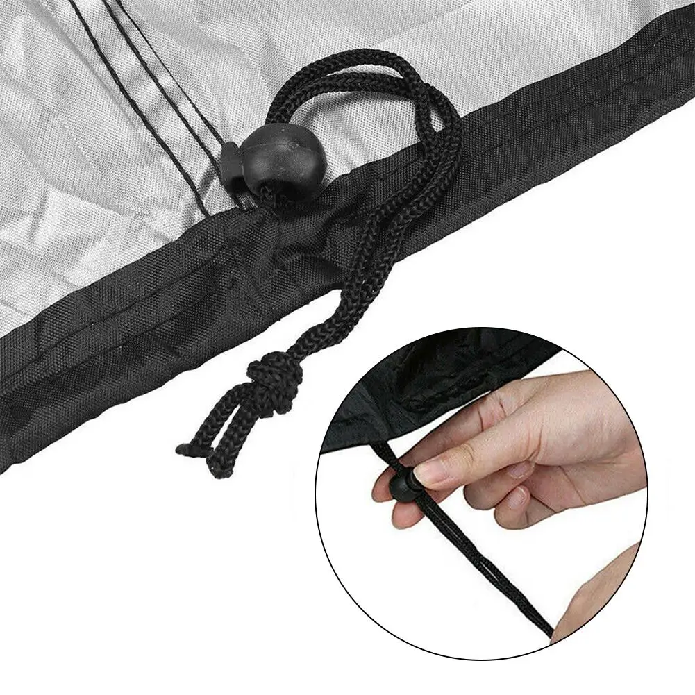 

4FT Double Layer Rabbit Cage Dust Cover Waterproof 210D Oxford Cloth Rabbit Hutch Covers Durable Rabbit Cage Accessories