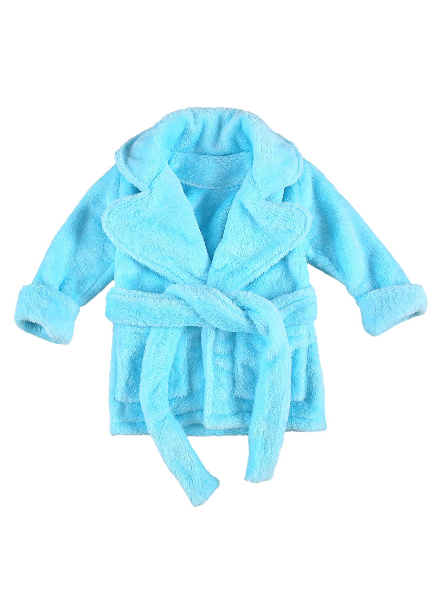 Одежда для малышей в стиле унисекс халат осень зима толстый длинный