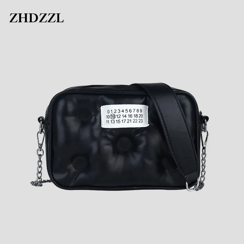 

Fashion New Chain Strap Leather Crossbody Bags Ladies Small Luxury Quality Handbag Women Brand Designer Shoulder Tote Bags 2021