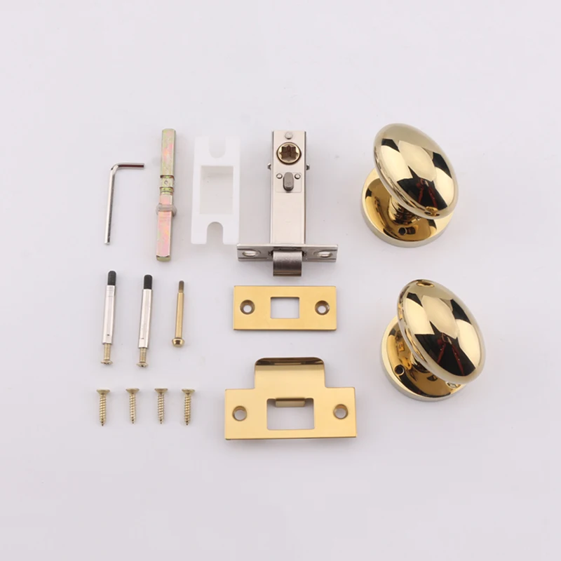 Элегантный Европейский бесшумный дверной замок набор межкомнатных дверных