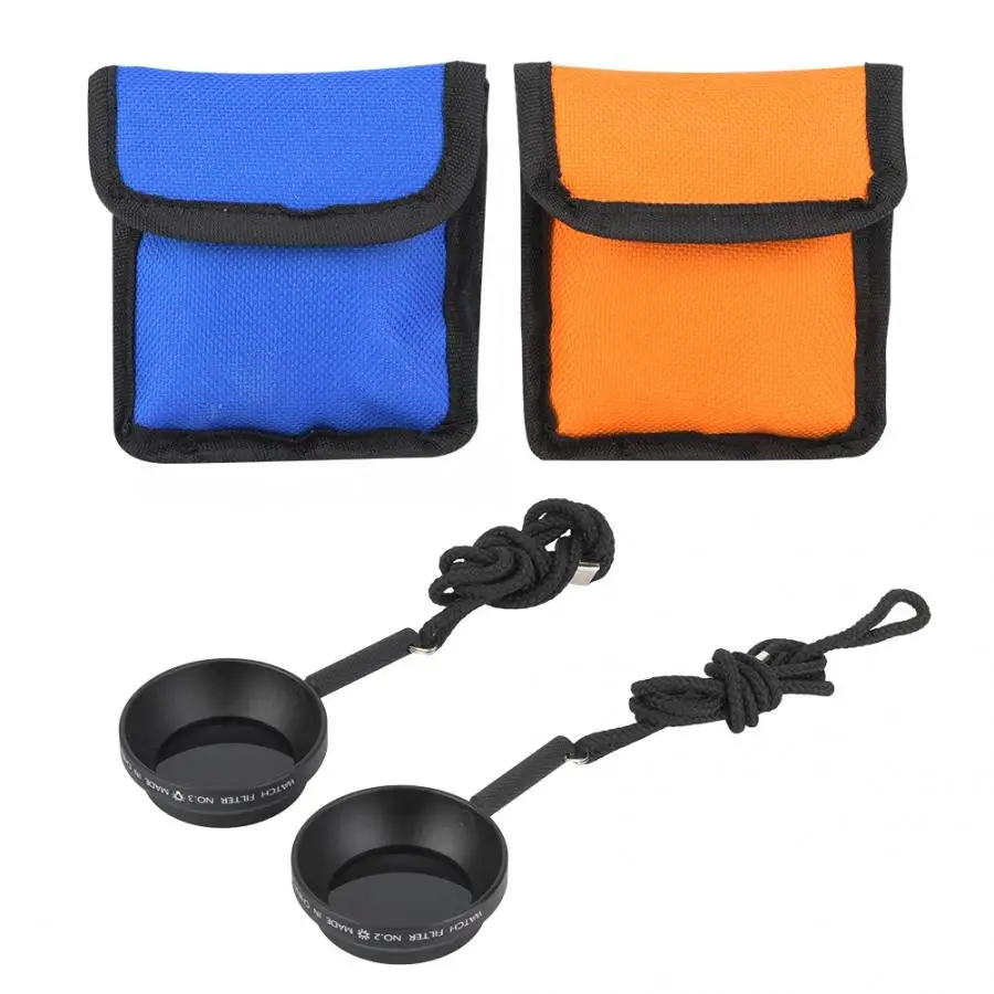 

2 in 1 Set Color Viewing Filter Professional Photography Filters for Scene Film Shooting Daylight Type Filter optical glass