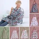 Накидка для кормления грудью, дышащая хлопковая муслиновая накидка для кормления мамы, фартук, шаль для мамы