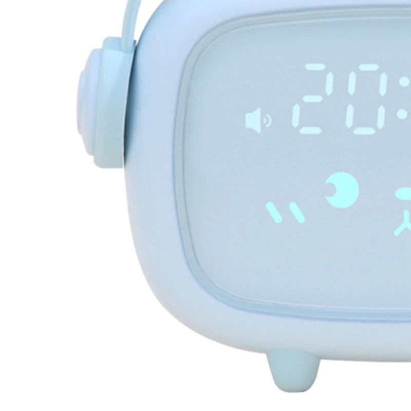 

Smart Alarm Clock Night Light Kids Cute Night Light Alarm Clock Time Angel Alarm Clock