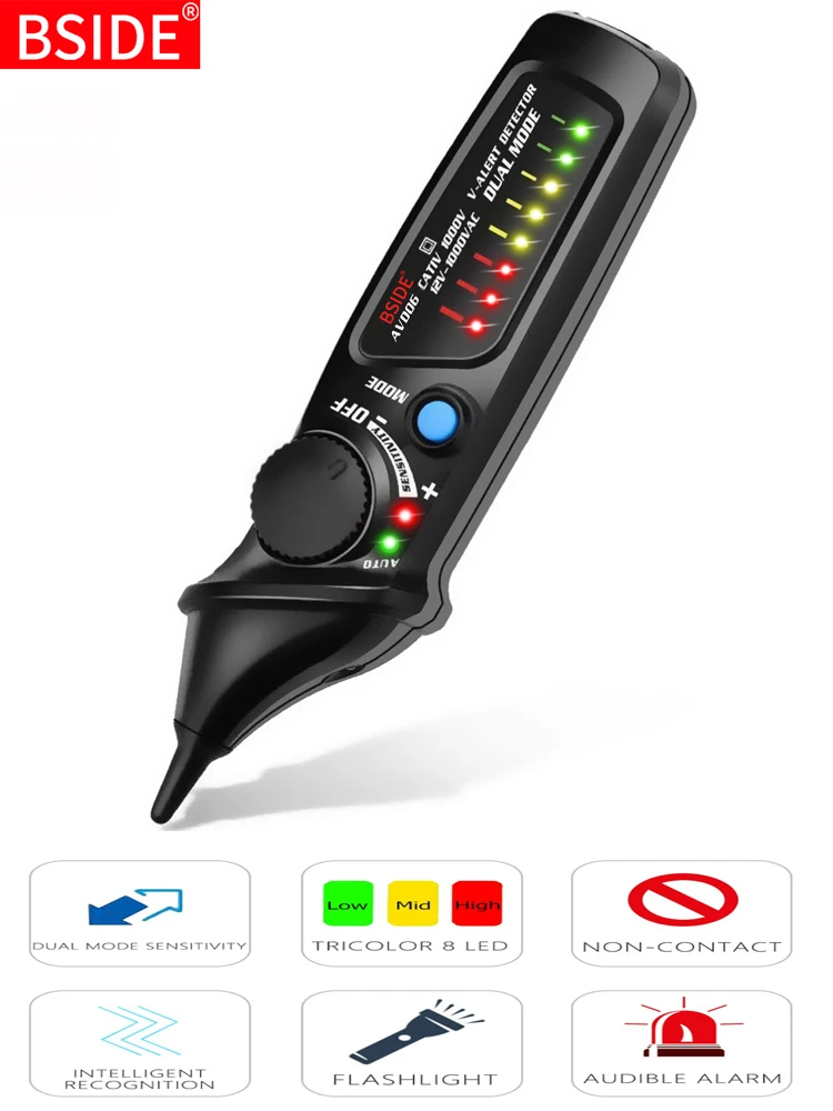 BSIDE ZT-X Цифровой мультиметр True RMS 9999 отсчетов 3 линии дисплей Multimetro DMM Вольтметр постоянного тока/переменного тока Амперметр Ом Гц тестер температуры