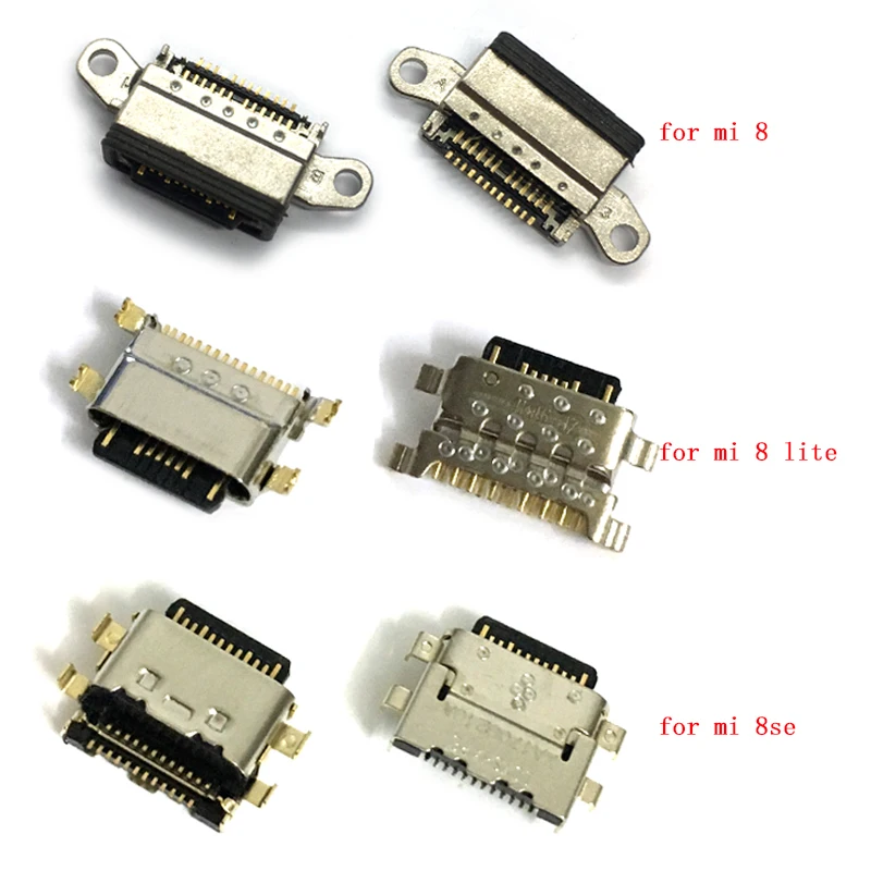 2 шт. оригинальный usb порт для зарядки разъем док станции Xiaomi Mi 8 Mix 2s / Lite 8se Max