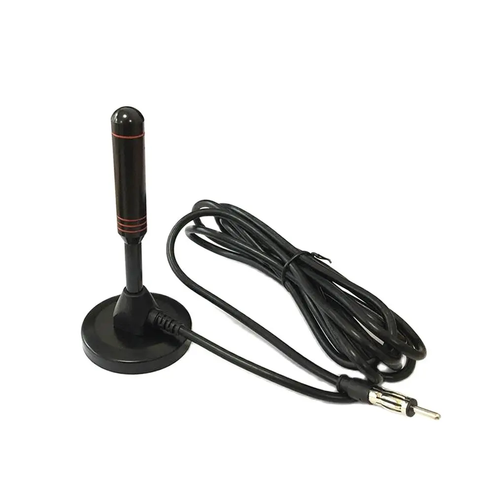 Auto Radio FM Antenna Signal Boost Sucker Magnetic Aerial Universal for Car 3m Cable