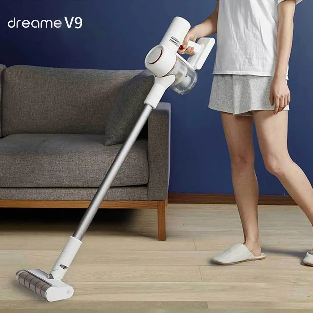 [Промокоды Aliexpress：ALIDREAM 1000р от 12000р ] Лучший Dreame V9 ручной пылесос бытовой