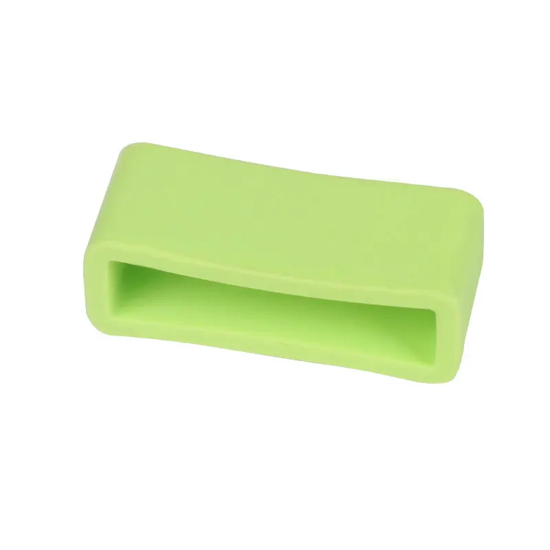 5pcs Watch Accessories Silicone Bezel Ring Watch Loop For Rubber Strap Loop Rubber Band Buckle With Ring withings loop