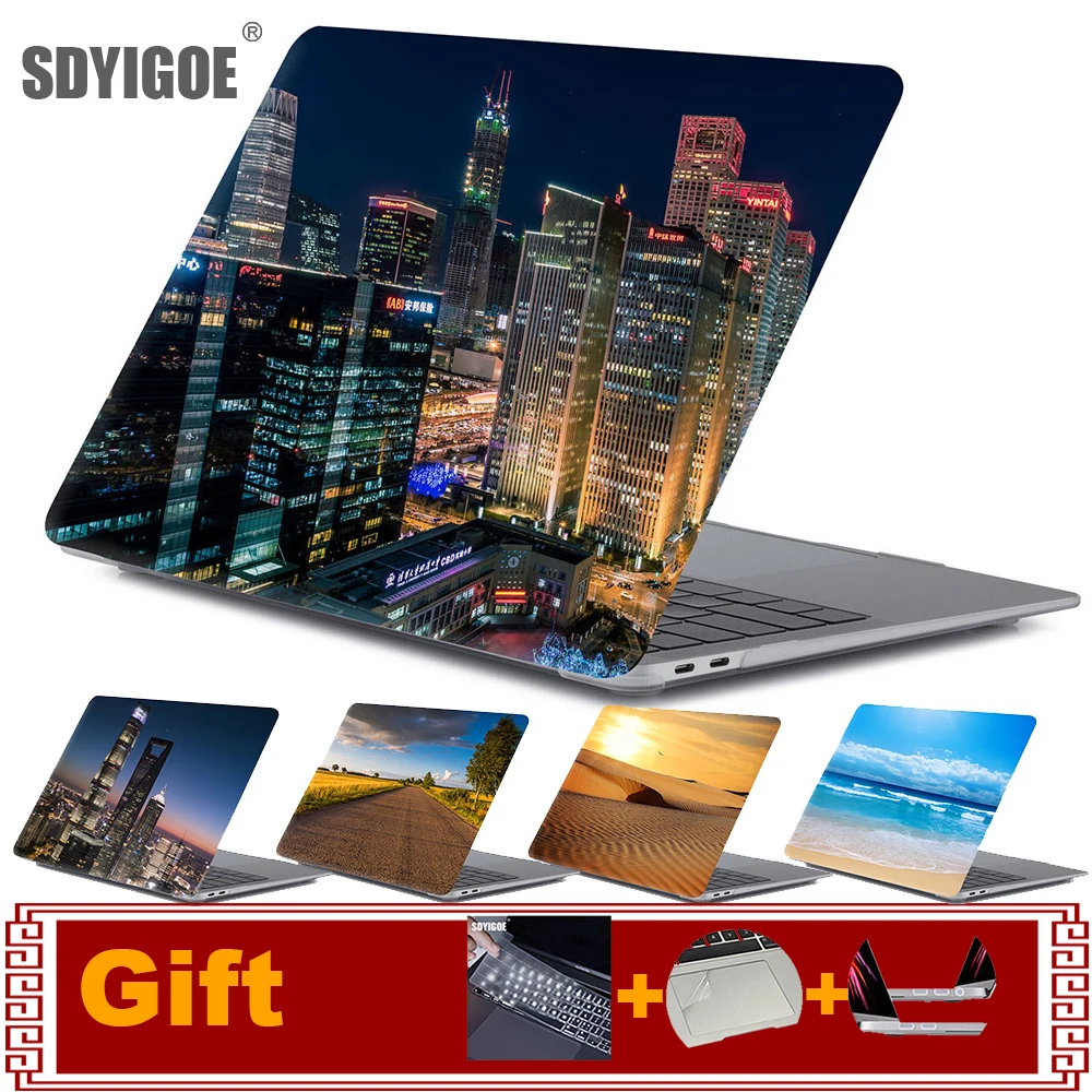 Чехол для ноутбука APPle MacBook Pro13 Air 13 3 11 12 15 чехол Mac Book Case 4 16 дюймов Сенсорная панель