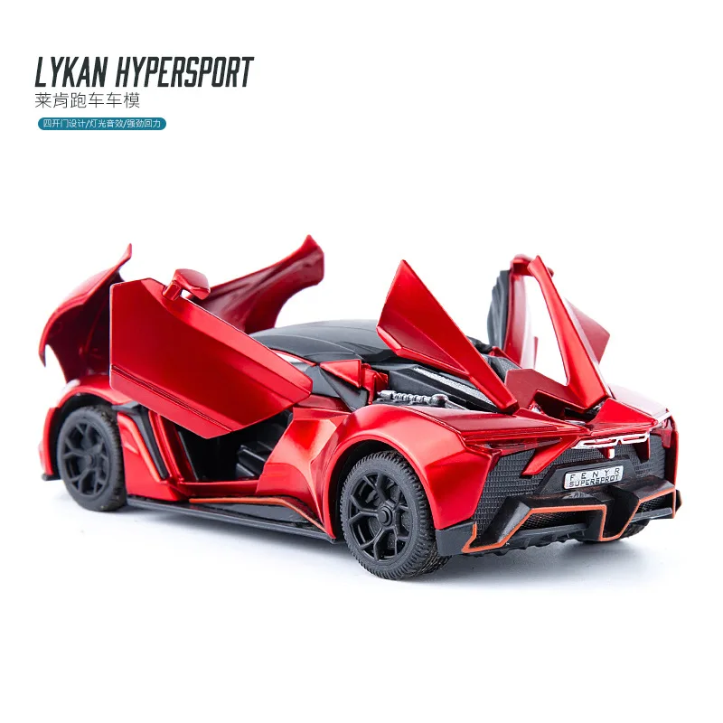 Модель спортивного автомобиля 1:32 модель из сплава детские игрушки акустическая