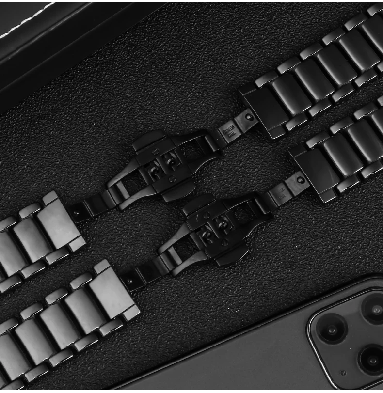 

Ceramic watch ceramic watchband for AR1507 / 1509 black ceramic strap Case special set watch band watch chain 22MM free tools